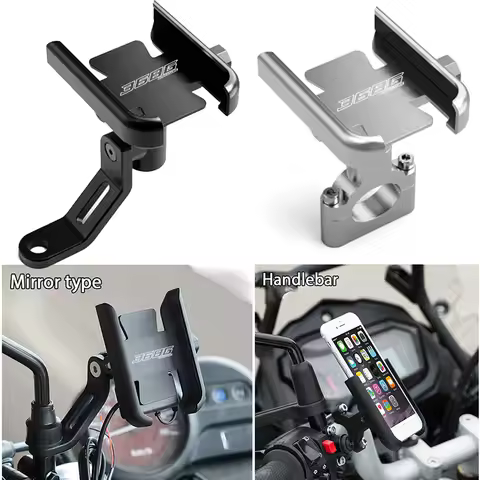 For ZT368G 368G G368 2024 2025 Motorcycle Aluminum Handlebar Mirror Mobile Phone Holder GPS Stand Su