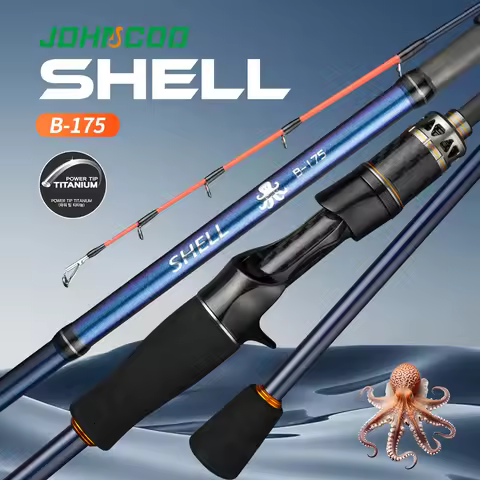 Fishing Rod for Casting Jigging Rod 1.75m Hard Power Jigging Rod Powerful Titanium Tip Rod for Octop
