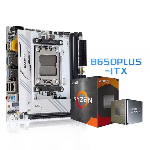 HISWISER B650 PLUS ITX AMD AM5 slot Motherboard DIY PCIE4.0 Support M.2 SSD Ryzen 7000/8000 series p