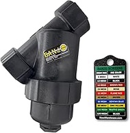 Genuine Banjo LS150-80 1-1/2" x 1-1/2" Y Line Strainer 80 Mesh Stainless Steel Screen with Bonus Mes