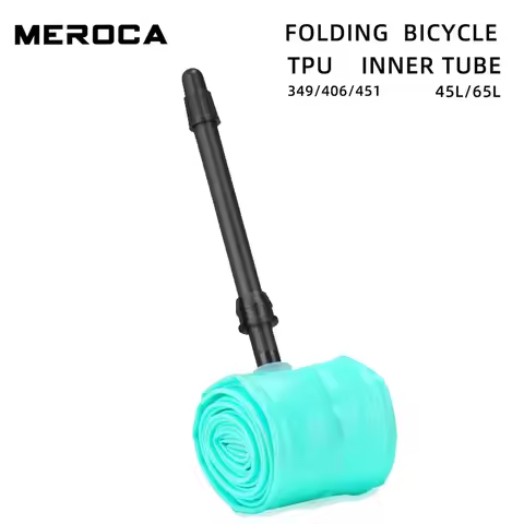 MEROCA Tpu Ultra-Light Folding Bicycle Inner Tube 349/406/451 Inner Tube for Folding Bicycle 20-Inch