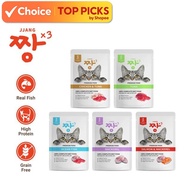 JJANGX3 Premium Cat Wet Food Pouch (70g) - Gourmet Nutrition for Happy, Healthy Cats