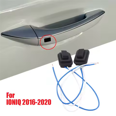 1Pair Inductive Exterior Handle Button Key 82651-G2720 82661G2720 for Hyundai IONIQ 2016-2020 Door P