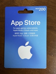 Apple App Store 禮品卡 HK$200
