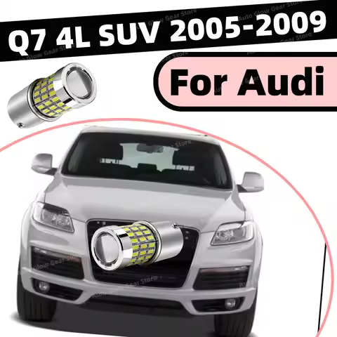 2x P21W 1156 BA15S LED Bulbs For 2005 2006 2007 2008 2009 Audi Q7 4L SUV LED Daytime Running Lights 