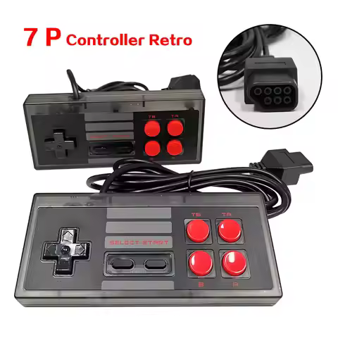 7P Game Pad Controller For NES Game Console Game 8-bit Retro Game NES Handle
