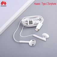 Huawei CM33 Type C Earphone Hi-Res Audio In-Ear Headsets With Mic Wired For Huawei P40 Pro + Nova 8 