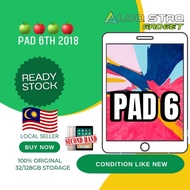 ✅ Tablet, Tab, Pad 6, Pad 6th 2018 9.7" Wifi/Cellular Gaming Tablet PDPR Online (Secondhand)