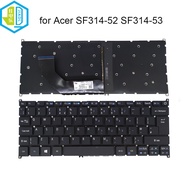 ♕❐❅ UK GB computer Backlight keyboard pc For Acer Swift 3 SF314-52G 52 SF314-53G SF314-55G 55 S5-371 SB3P-A52BWL with no backlit New