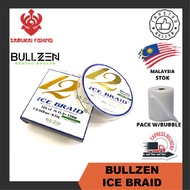 Bullzen Ice Braid x12 Fishing Line Bullzen Braided Line Tali 12 Sulam Bullzen Fishing Accessories Ta
