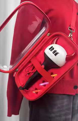 BABYMONSTER Support Stick Storage Bag Protective Box Concert Crossbody Bag AHYEON HARAM RORA ASA CHI