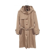 【二手，A級】 COACH風衣，帶帽風衣，C6013，灰ブラウン，其他，C6013 帶帽風衣，灰ブラウン，女款，二手 A