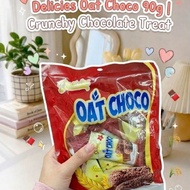 Delicies Oat Choco 90g | Chocolate Oat Snack | Crunchy Chocolate Treat