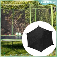 [lzdhuiz3] SiaBiced 10ft Trampoline Top Cover Awning Black Trampoline Tent Cover Ceiling Accessories