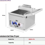 17L Commercial Gas Fryer Deep Fryer