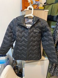 深藍色羽絨外套 Columbia