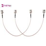 2Pcs 3G HD SDI Cable BNC Cable 30cm 75 Ohm for Cameras  Video Equipment Supports HD-SDI 3G-SDI 4K 8K