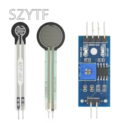 Load Cell Resistive Membrane Pressure Sensor Module Flexible Force Sensitive Analog FSR402 4mm 5mm 7