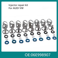 8PCS Fuel Injection Nozzle O-ring Seals Set 06E 998 907 SET0299 For Touareg A4 A5 A6 A8 S5 S6 S8 Q7 