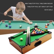 Mini Desktop Pool Table - Meja Billiard Biliar Kecil / Mainan Anak
