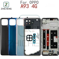 For OPPO A93 4G CPH2121 Battery Back cover Housing middle frame + Button + LCD Front frame + Lens Fr