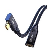NEW Kabel usb-c 3.2 male female orico 1m 20Gbps 4k 5a 90 degree CLY32-10