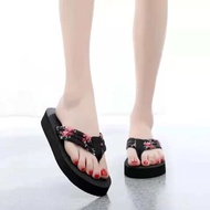 heels for women kasut heels Selipar bersol bertumit tinggi baru wanita musim panas sandal pantai yan