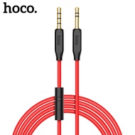 HOCO 1 M 3.5mm Aux Cable Speaker Wire 3.5mm Jack Audio Cable/ Car Headphone Adapter Jack 3.5 mm Cord For Microphone Samsung/Iphone