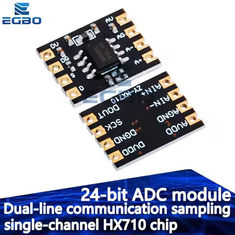 1~5PCS EGBO 2.5v-5.5v HX710A Module 24-bit ADC Module Dual line Communication Sampling Single Channe