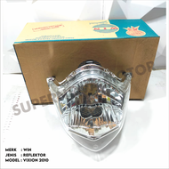 REFLEKTOR LAMPU DEPAN MOTOR YAMAHA VIXION OLD VIXION 2010 MERK WIN