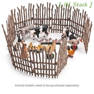 [ IN STOCK ] Simulation Ranch Fence, DIY Farm Miniature Simulation Farm Ranch DIY Fence, Railings Pl