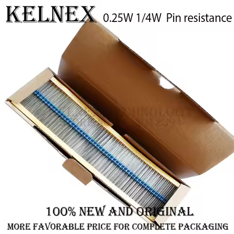 5000pcs 1/4W 0R-22M 1% Metal Film Resistor 0.25W 10 100 150 220 470 1K 2.2K 4.7K 10K 22K 47K 100K 47