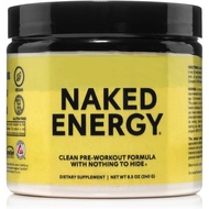 NAKED Energy - Pure Pre Workout Powder for Men and Women, NSF Certified, Vegan, Unflavored, Healthy 
