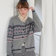 北歐情書 / 費爾島提花毛衣 / 棉感