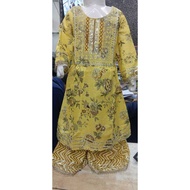 kids Punjabi suits sharara (Size 26 4 years until 6 years)