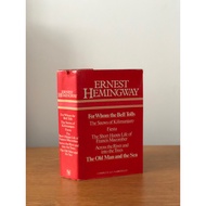 [Circa 1980] The Works of Ernest Hemingway,Preloved Authentic Hardcover