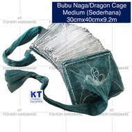 Bubu Naga (Sederhana / Medium )Shrimp Cage Fishing Net 长城网 龙网 Long Dragon Cage Bubu Panjang Ikan Jal