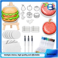 [Quietnight.my]55 Pcs Magic 3D Foam Texture Painting Kit Magic Foam Texture Painting Kit