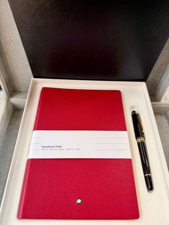 Montblanc 萬寶龍 123754 Meisterstück Classique Gold-Coated Rollerball  and Notebook  146 全新 鋼珠筆 Gift Se