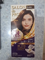 SALON de PRO 泡裝染髮劑 6棕黑色