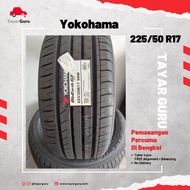 Yokohama 225/50R17 Tayar Baru (Installation) 225 50 17 New Tyre Tire TayarGuru Pasang Kereta Wheel Rim Car