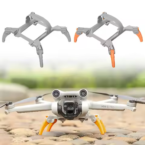 Foldable Landing Gear for DJI Mini 3 Pro Extensions Heightened Gears Support Leg Protector Stand for