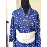 LONG VINTAGE YUKATA KIMONO