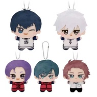10 ซม.สีฟ้าล็อคตุ๊กตาจี้ KeyChain Isagi Yoichi Nagi Seishiro Mikage Reo Rin Itoshi Itoshi Sae Action