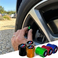 4pcs Hexagon Metal Tyre Valve Caps Auto Accessories For BMW F40 116i 118i 120i 128ti M135i Series 1