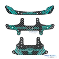 Homemade Tamiya Four-Wheel Drive Accessories 2022 Carbon Fiber Faucet Phoenix Tail Brake 95153/95154