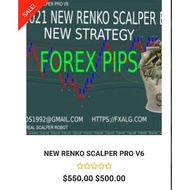 New EA Robot 2021 Renko Scalper Pro V6 Latest