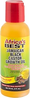 Africa's Best - Jamaican Black Castor Growth Oil, High in Vitamin E, Minerals and Proteins, Help Rep