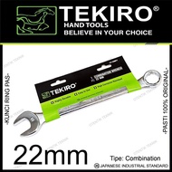 TEKIRO 22MM RINGPAS WRENCH - 22MM WRENCHRing - 22MM COMBINATION WRENCH - ORIGINAL 22MM COMBINATION W
