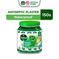 Dettol Waterproof Antiseptic Plaster Jar 150s